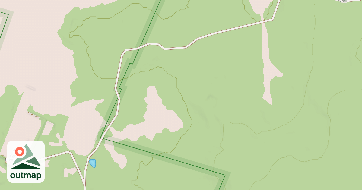 Map of Boiling Spring Trail