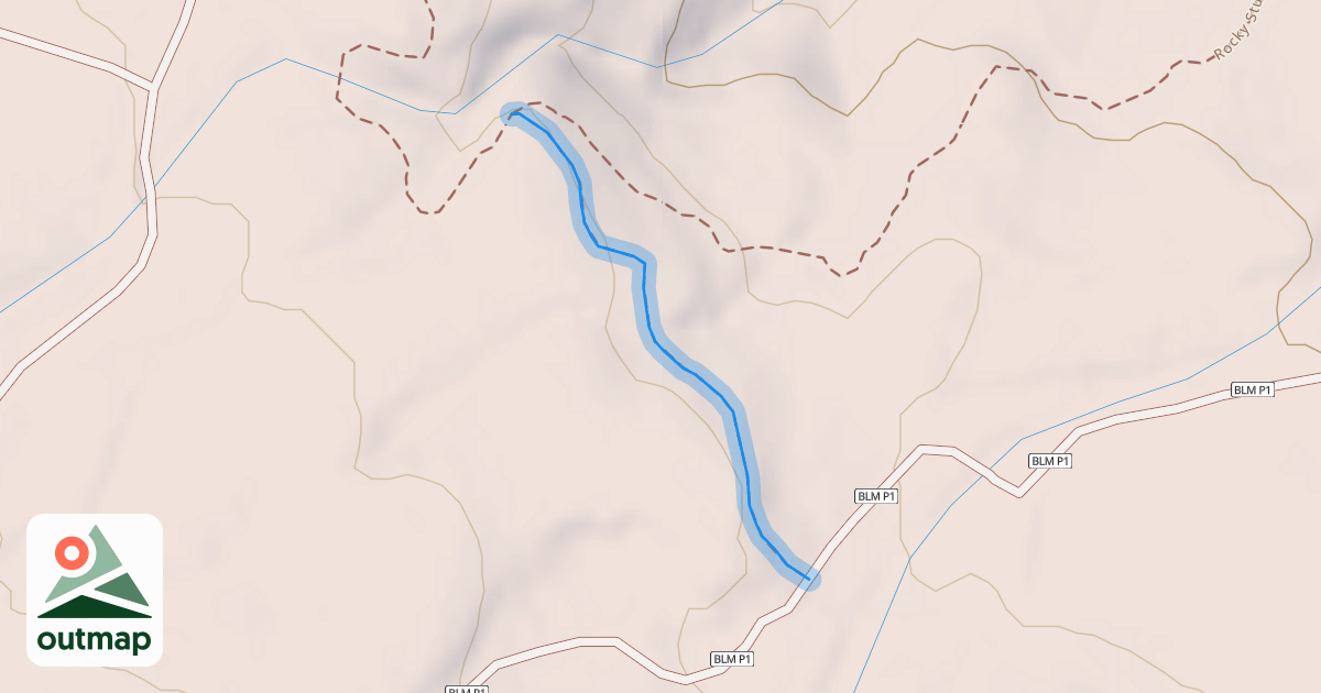Map of Rocky Stumble Access