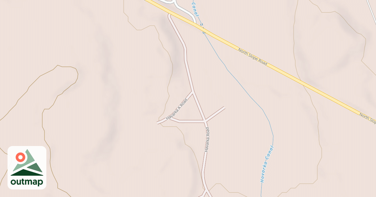Map of Canal Snowmobile Connect
