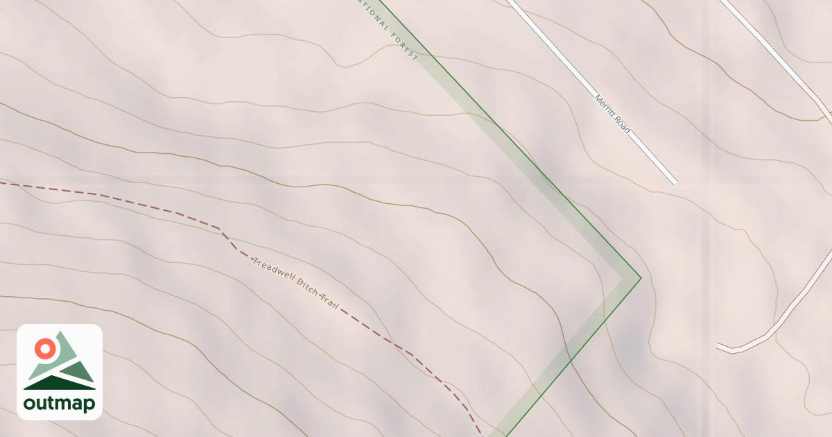 Map of Blueberry Hills Trail