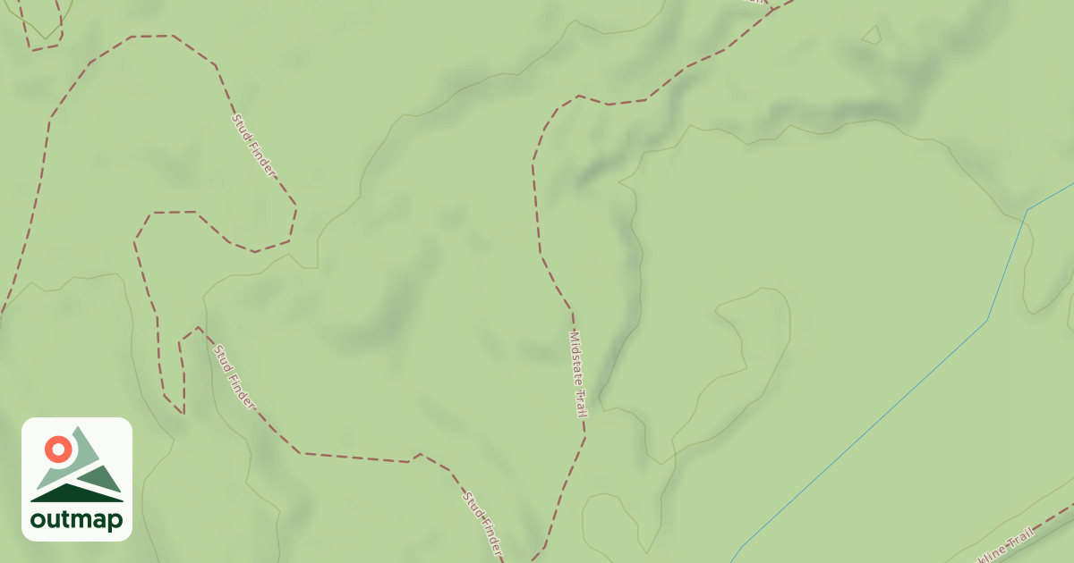 Map of Midstate Trail