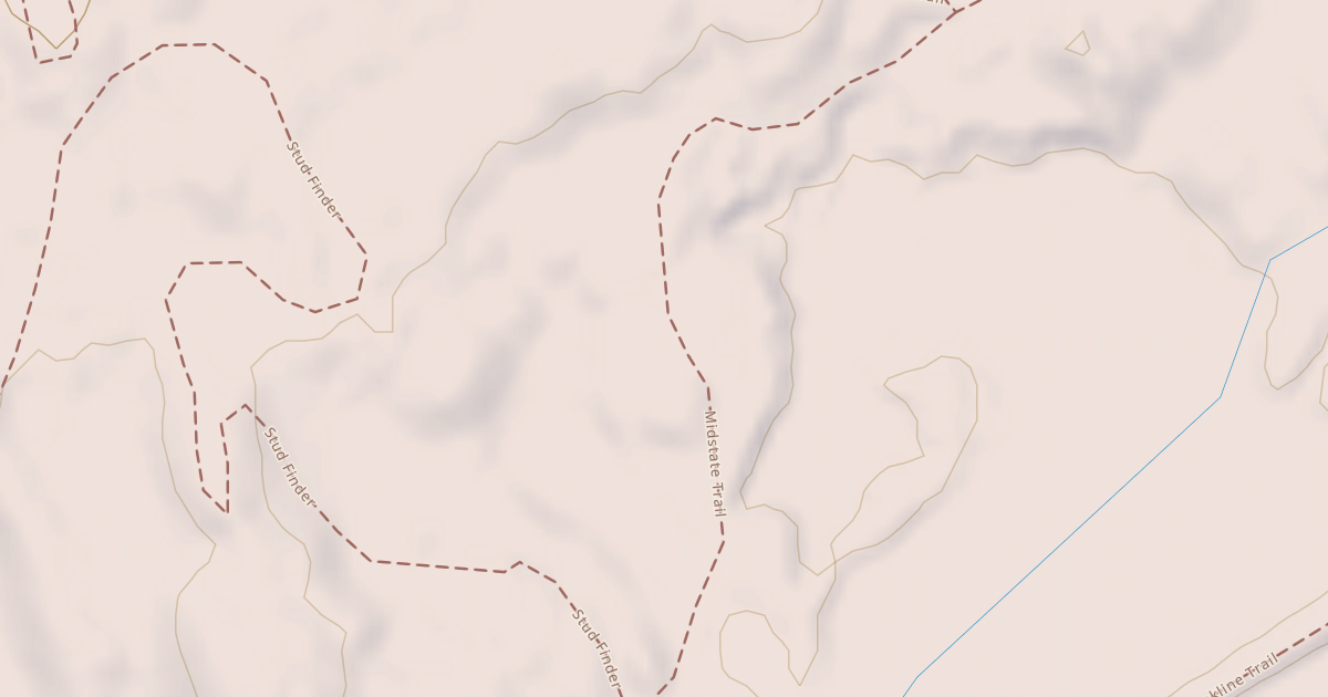 Map preview of Midstate Trail