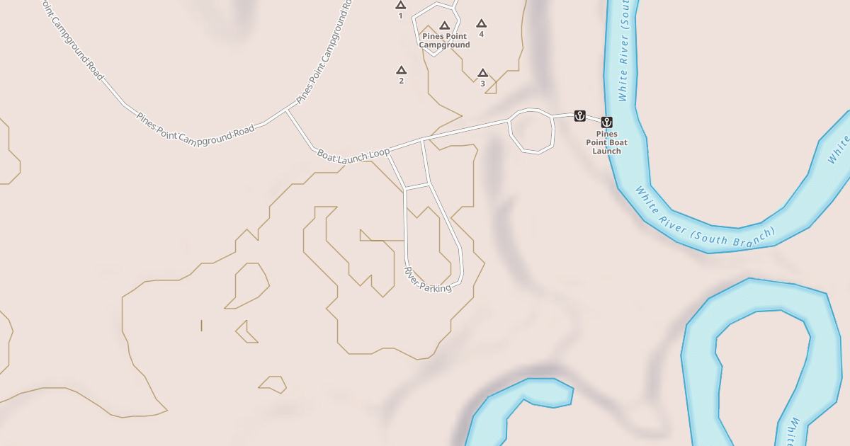 Map preview of P PT RIVER PARKING