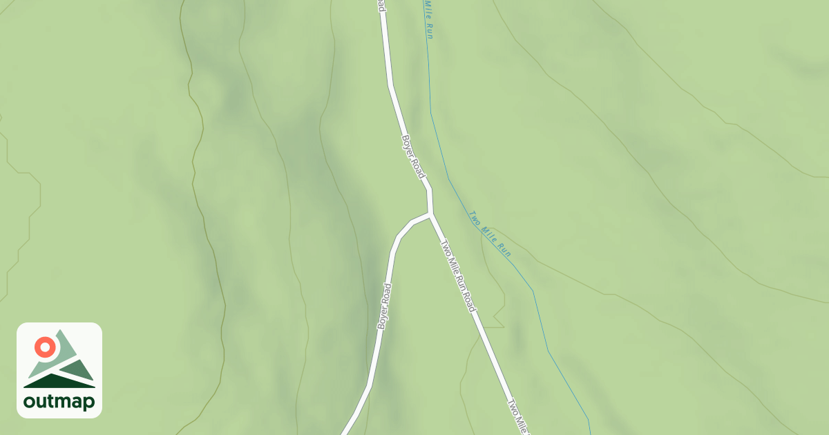 Map of Whiskey Springs Trails