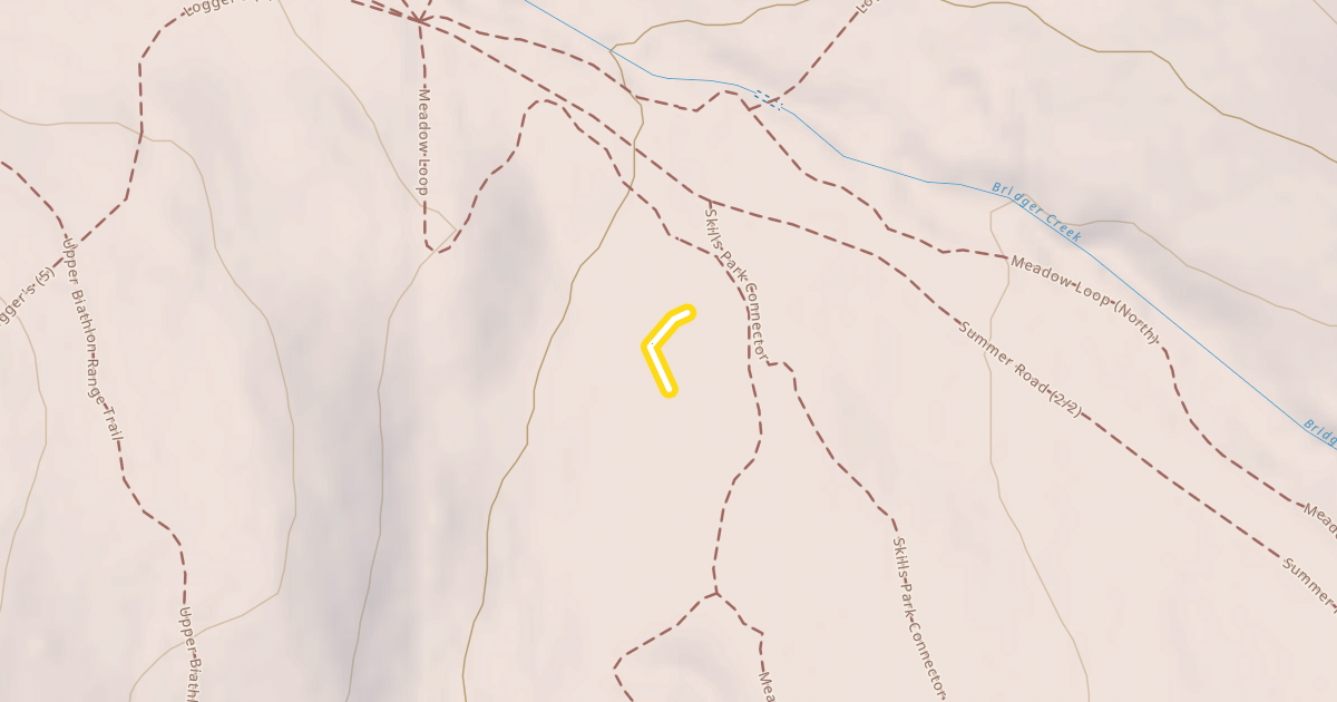 Map preview of Meadow Loop