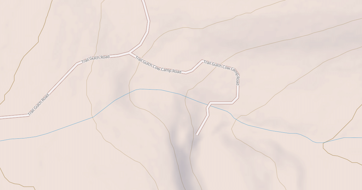 Map preview of TRAIL GULCH COW CAMP