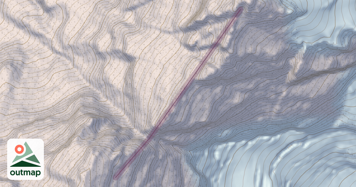 Map of Owen-Grandstand Traverse