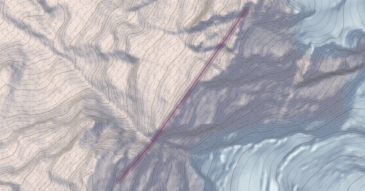 Map preview of Owen-Grandstand Traverse