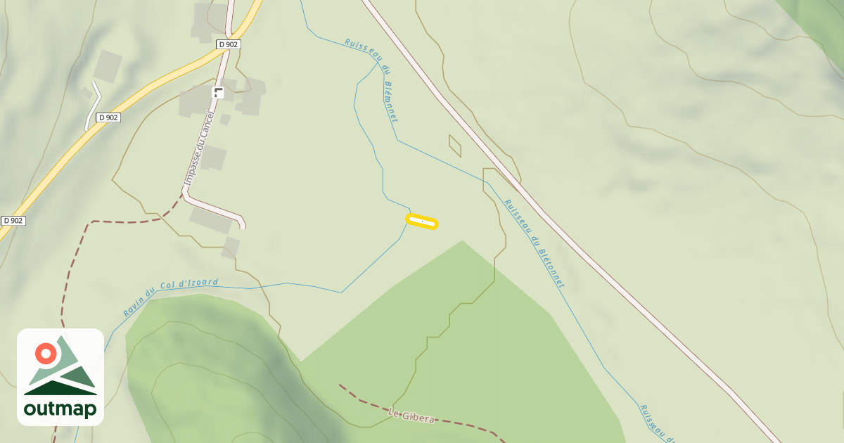 Map of Le Gibera