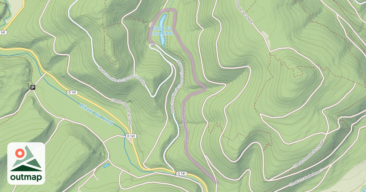 Map of Circuit VTT Niederbronn 2