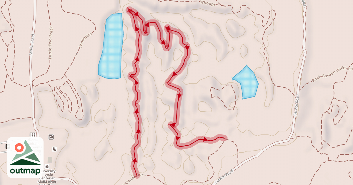 Map of Gatorback