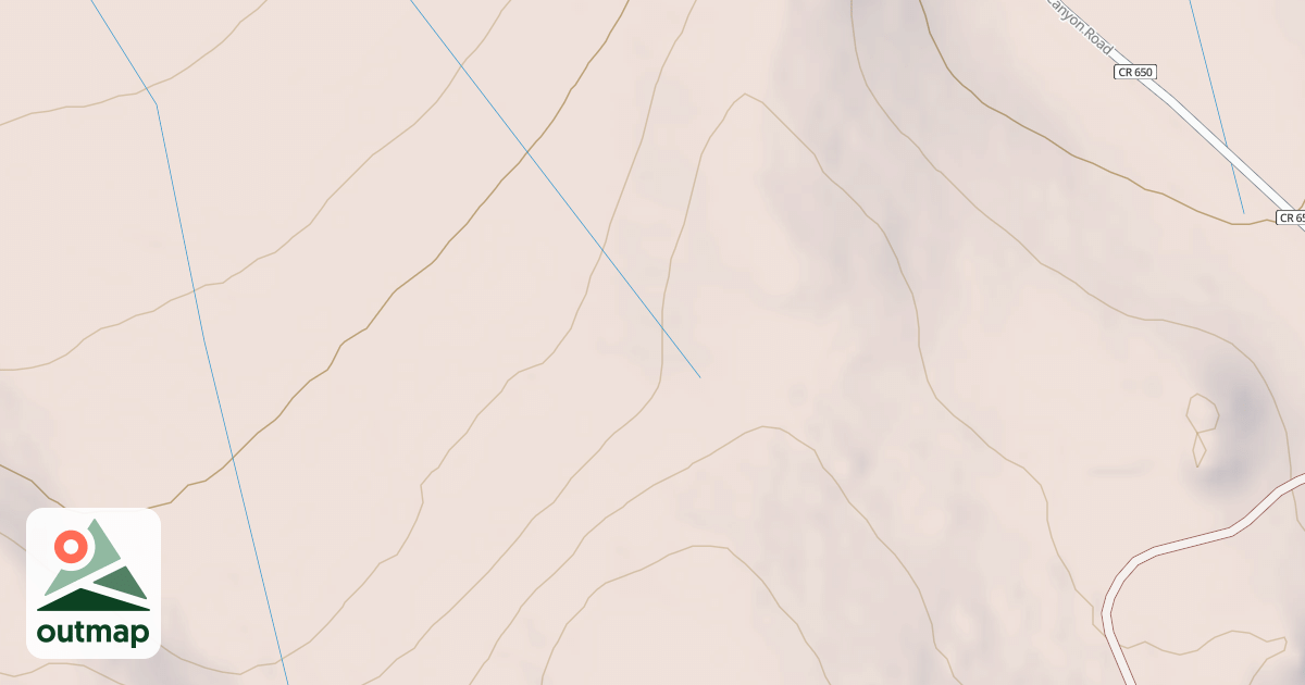 Map of Bear Valley Ohv Connector