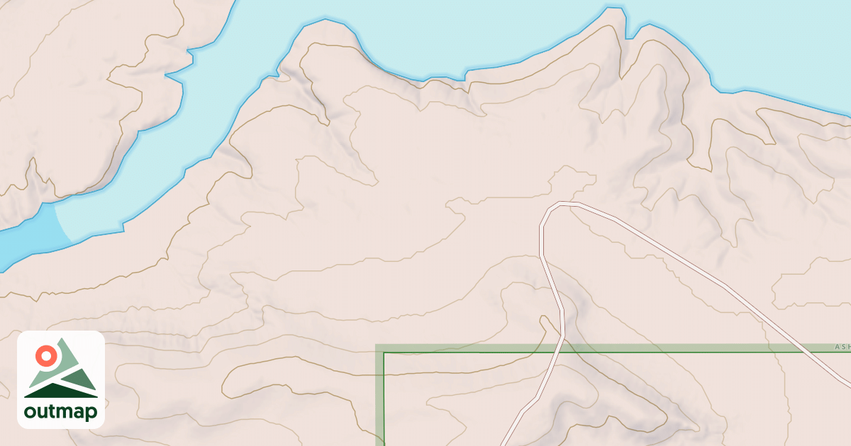 Map of NORTH CONFLUENCE DISPERSED A