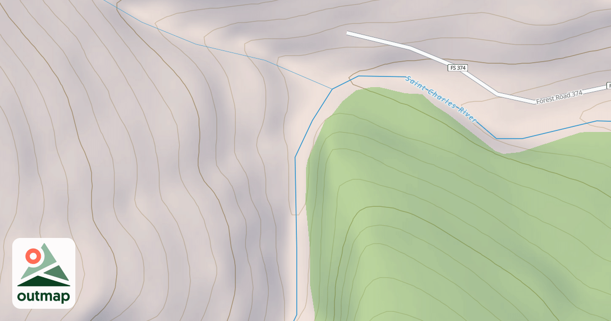 Map of Cisneros