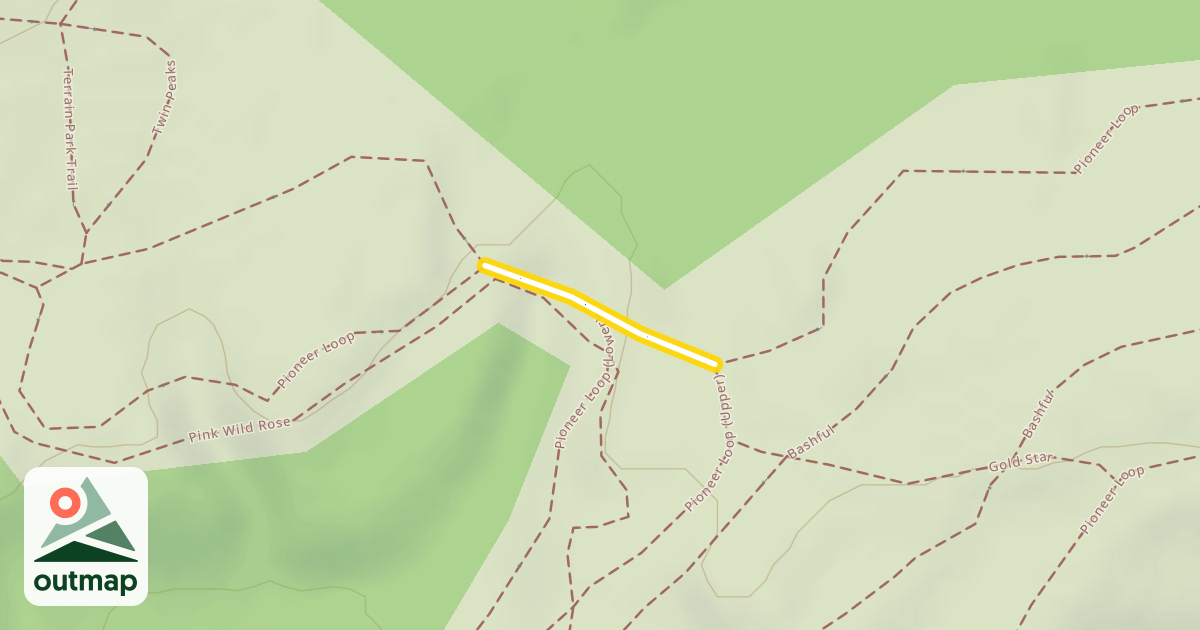 Map of Pioneer Loop
