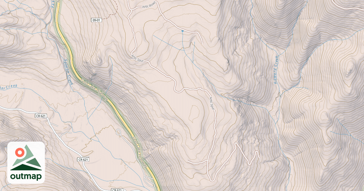 Map of ARTIC SP