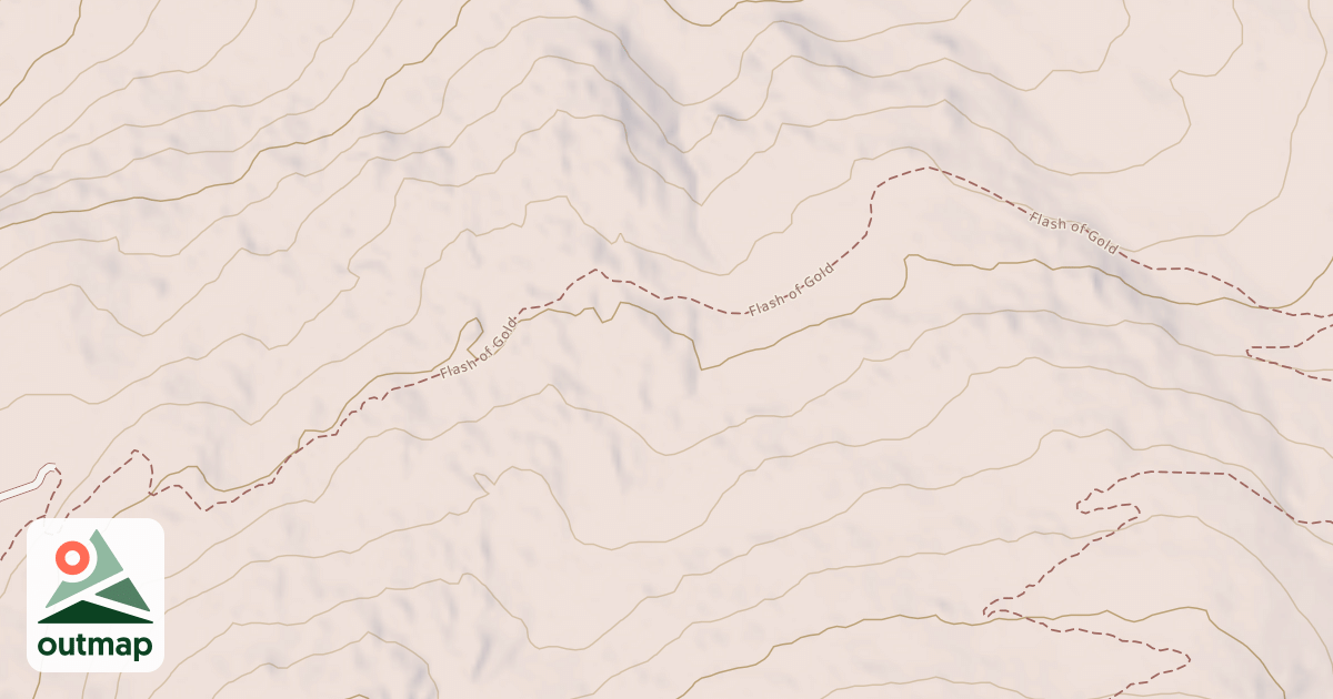 Map of USFS Motor Vehicle Use Map Trails 24844
