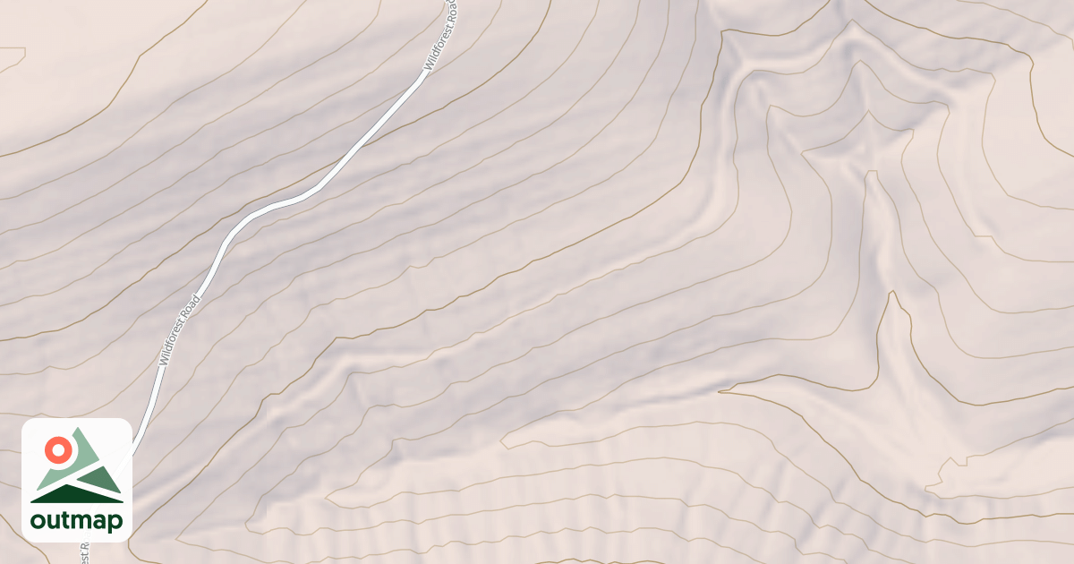 Map of JONES CREEK SPUR