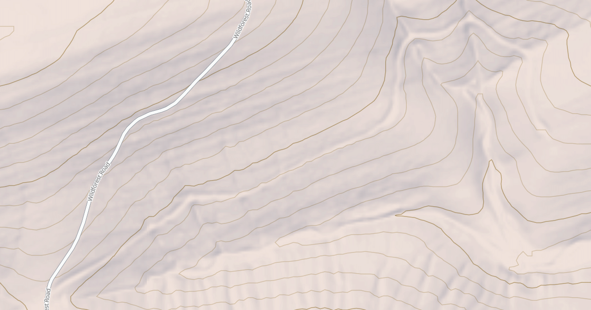 Map preview of JONES CREEK SPUR