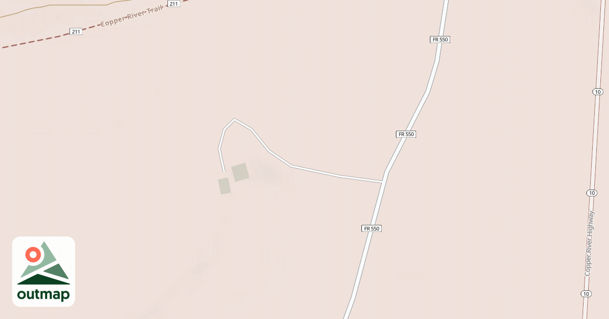 Map of ADF&G SONAR CAMP SPUR