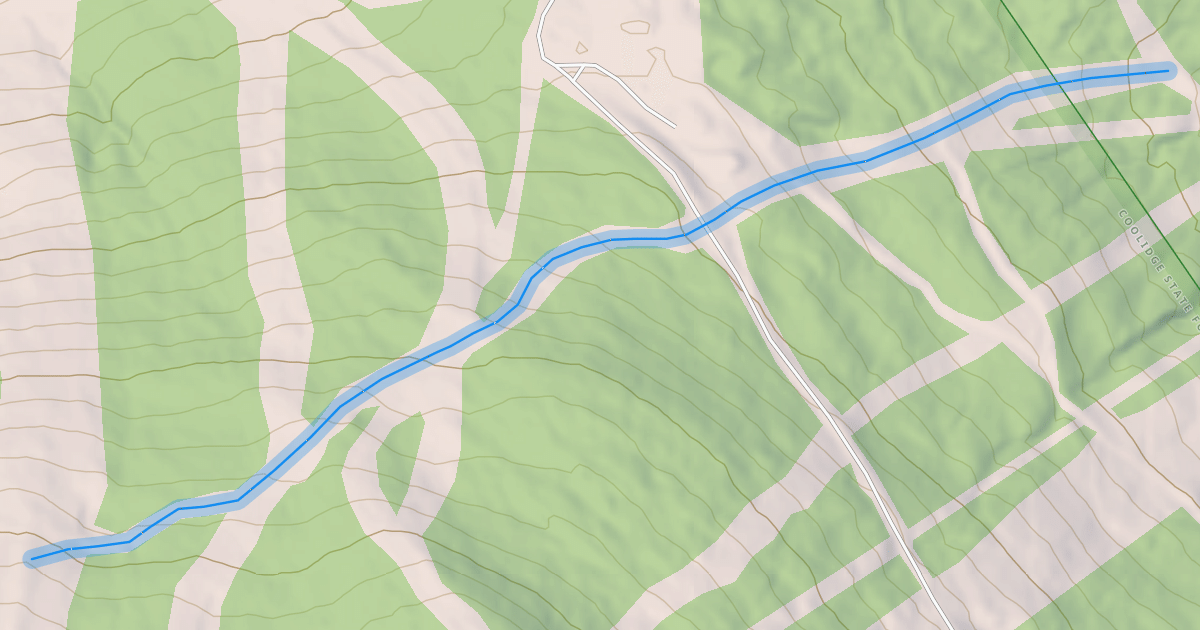 Map preview of High Road