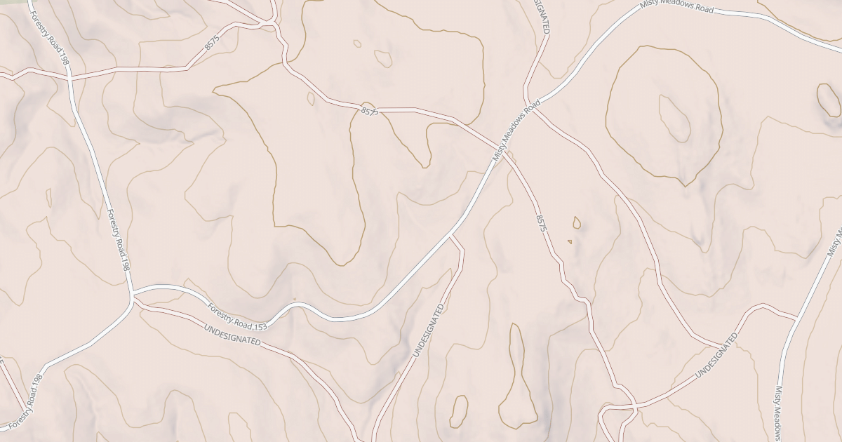 Map preview of Benchmark 8575