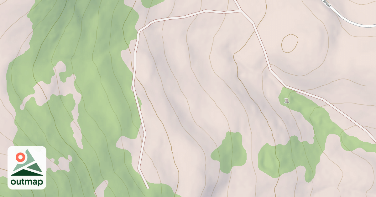 Map of SNOW CABIN SPUR B