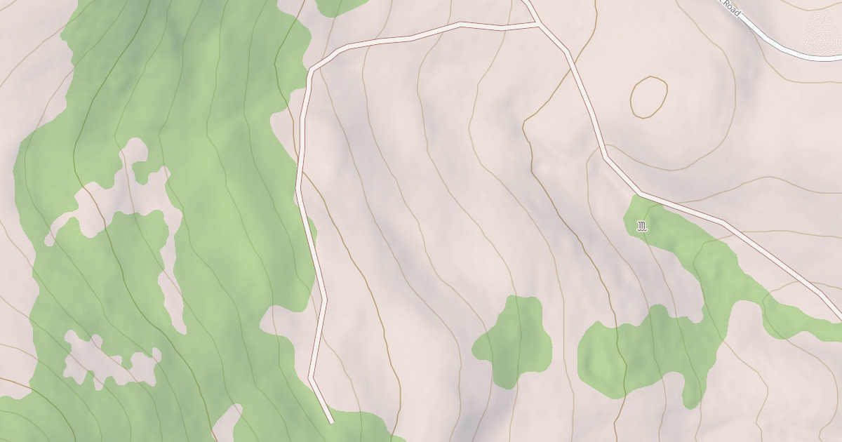 Map preview of SNOW CABIN SPUR B
