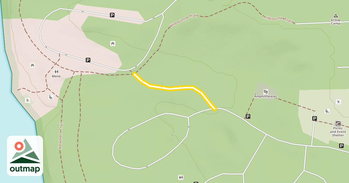 Map of Beach Access Trail