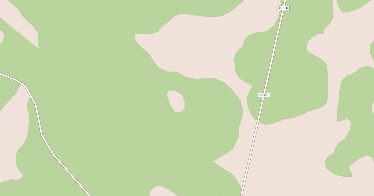 Map preview of USFS National Forest System Roads {83707F7D-92E0-4DB9-8241-1F7D04D8B8B2}