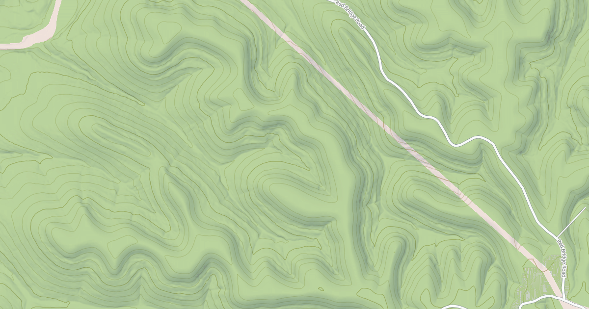 Map preview of RED RIDGE SW