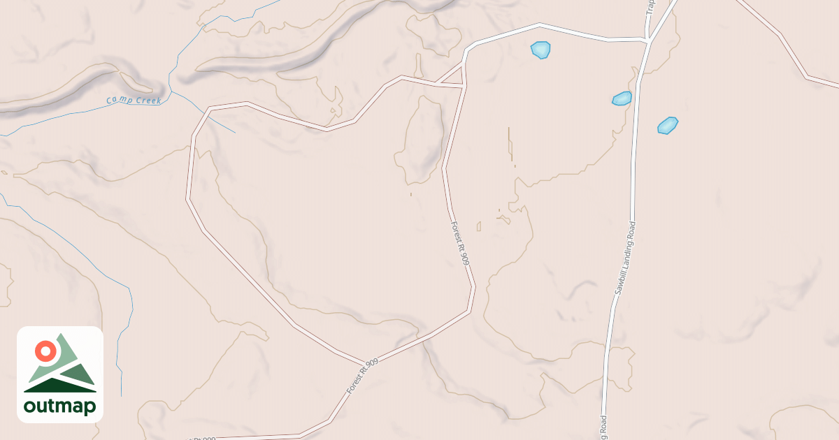 Map of FR 909