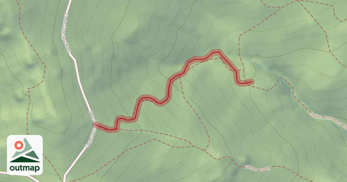 Map of Brown Town