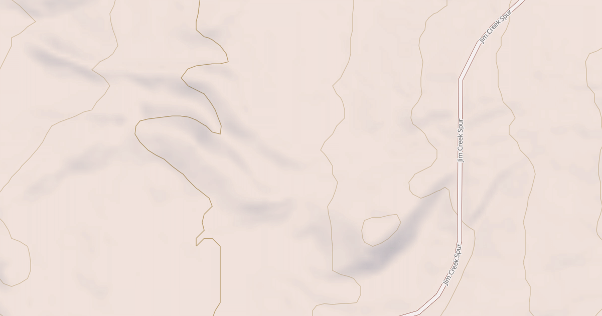 Map preview of JIM CREEK AREA
