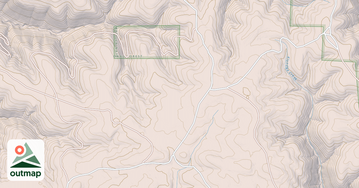Map of HORSESHOE