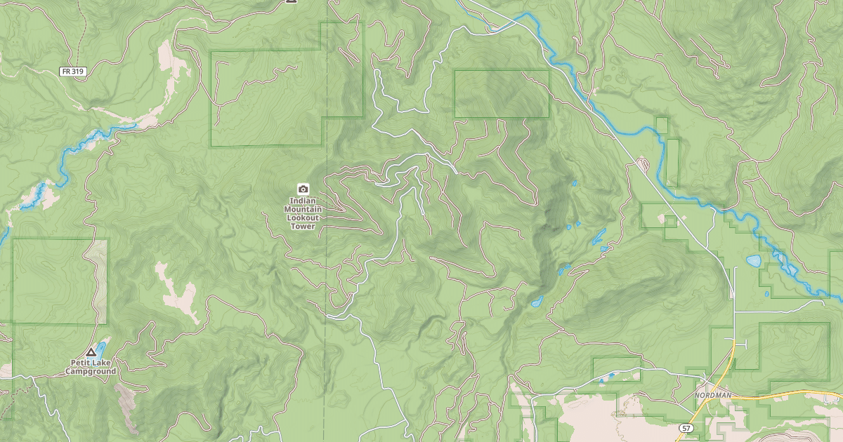 Map preview of INDIAN CREEK