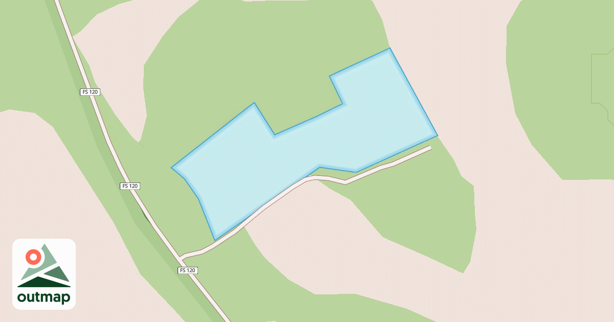 Map of USFS Motor Vehicle Use Map Roads {E1407426-13D2-41A5-B1E0-5CEC5DC40B12}