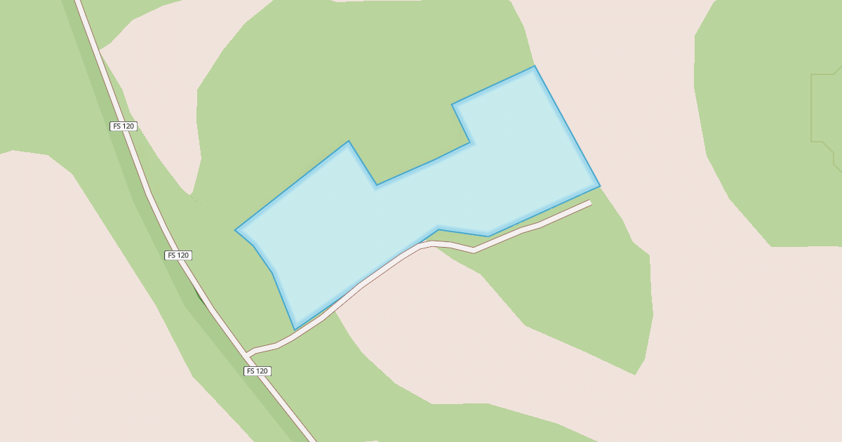 Map preview of USFS Motor Vehicle Use Map Roads {E1407426-13D2-41A5-B1E0-5CEC5DC40B12}