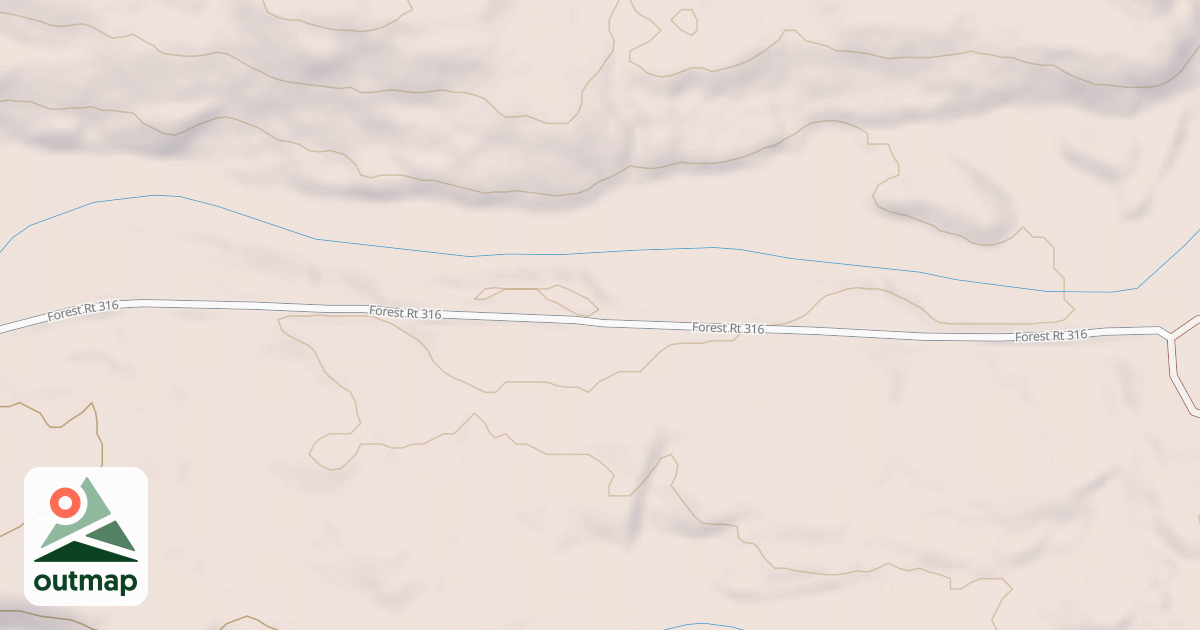 Map of CUCUMBER LAKE