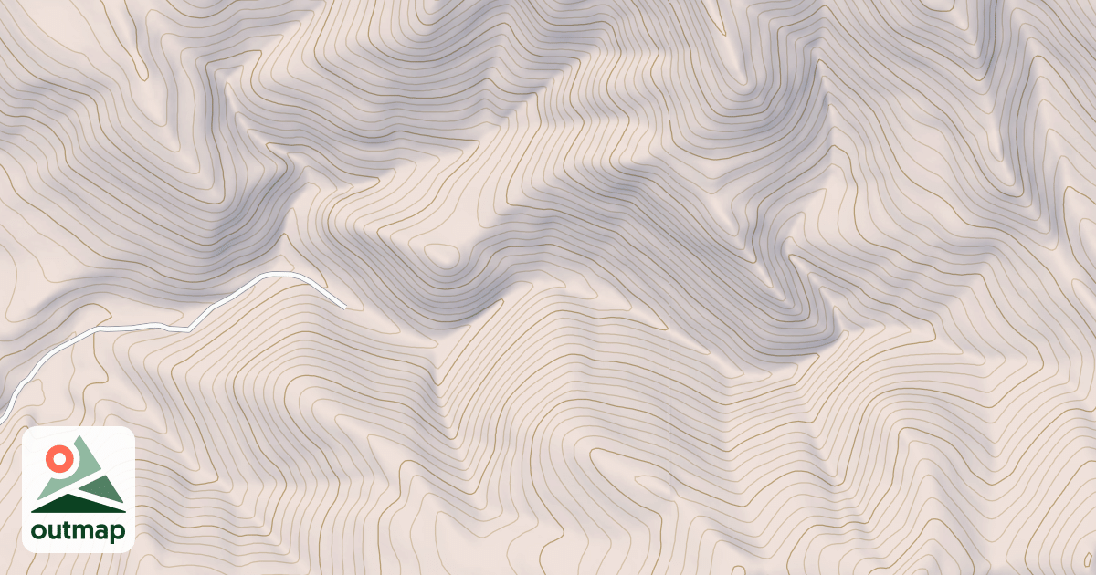 Map of Bear Canyon