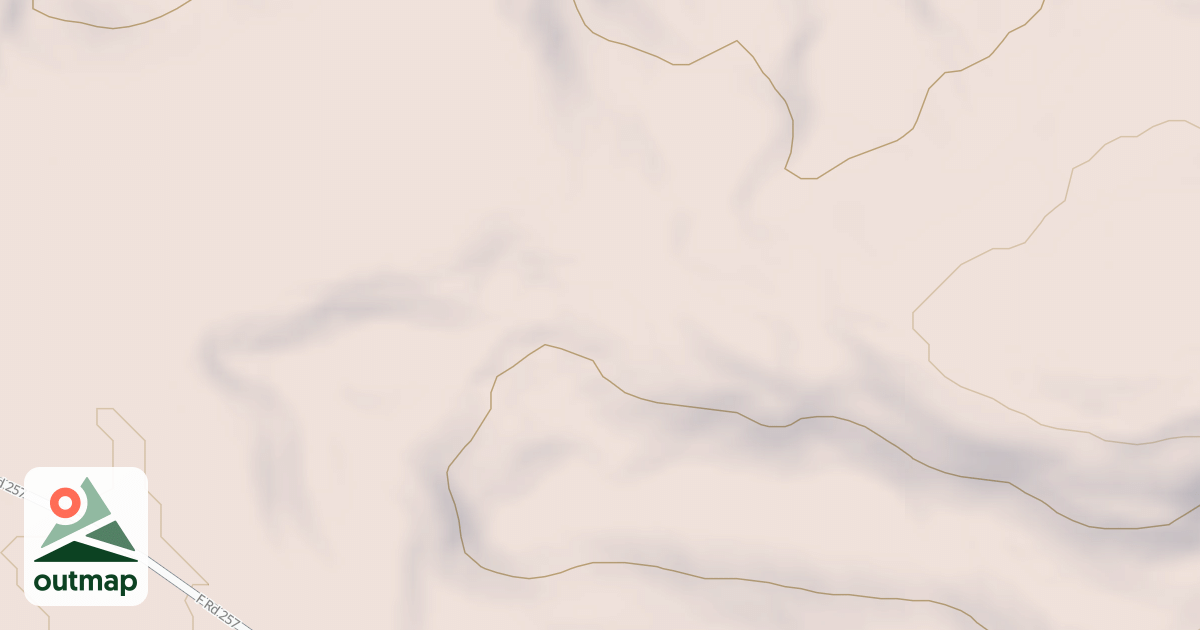 Map of Big Aspen Spur H