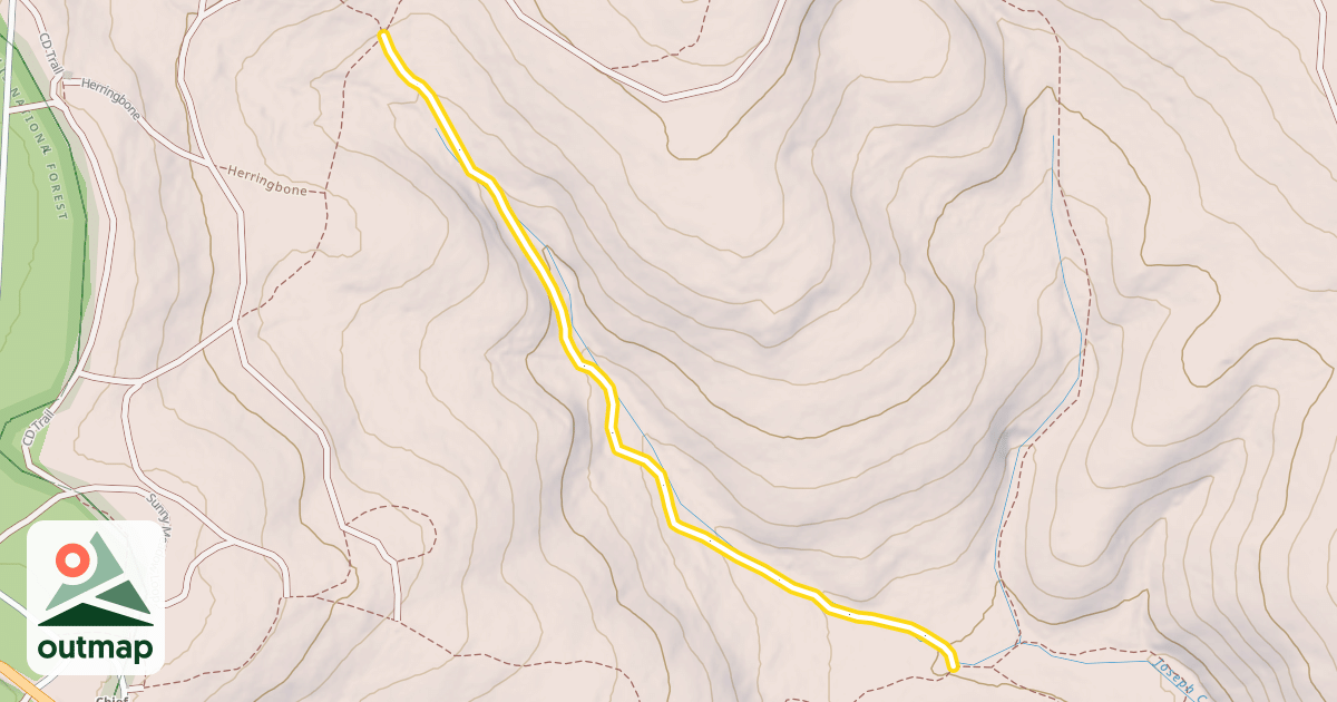 Map of Joseph Creek Trail