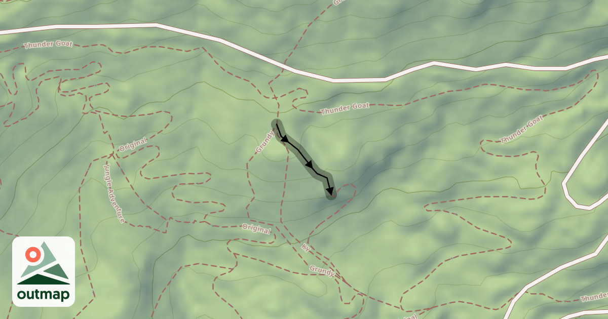 Map of Jeremy's