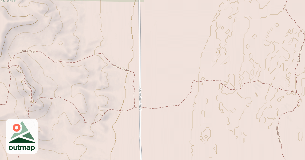 Map of Leota Trail