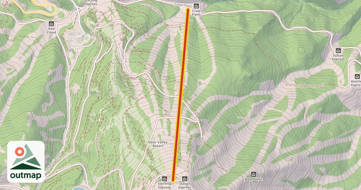 Map of Wasatch Express