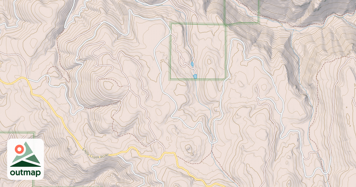 Map of USFS National Forest System Roads {C3087EA0-9B94-4211-B2A5-D47619AEB8EA}
