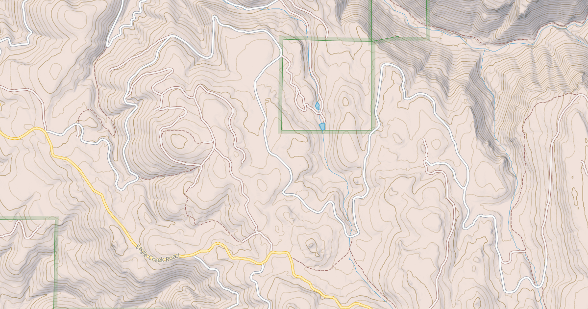 Map preview of USFS National Forest System Roads {C3087EA0-9B94-4211-B2A5-D47619AEB8EA}