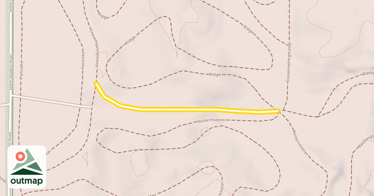 Map of Snowmaking Loop