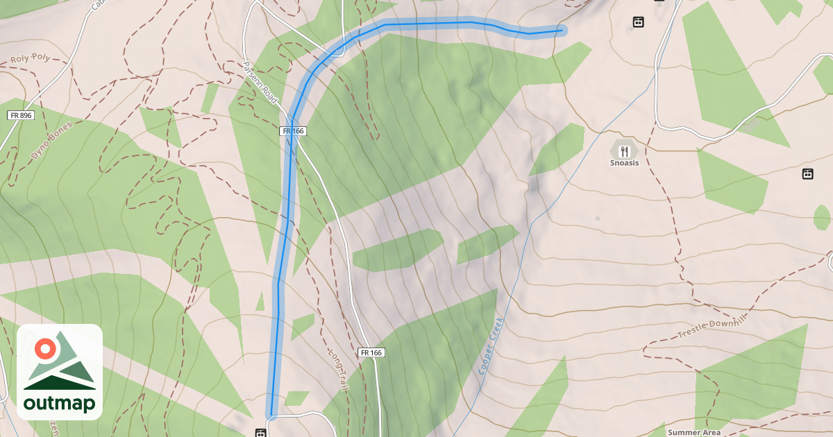 Map of Butch's Breezeway