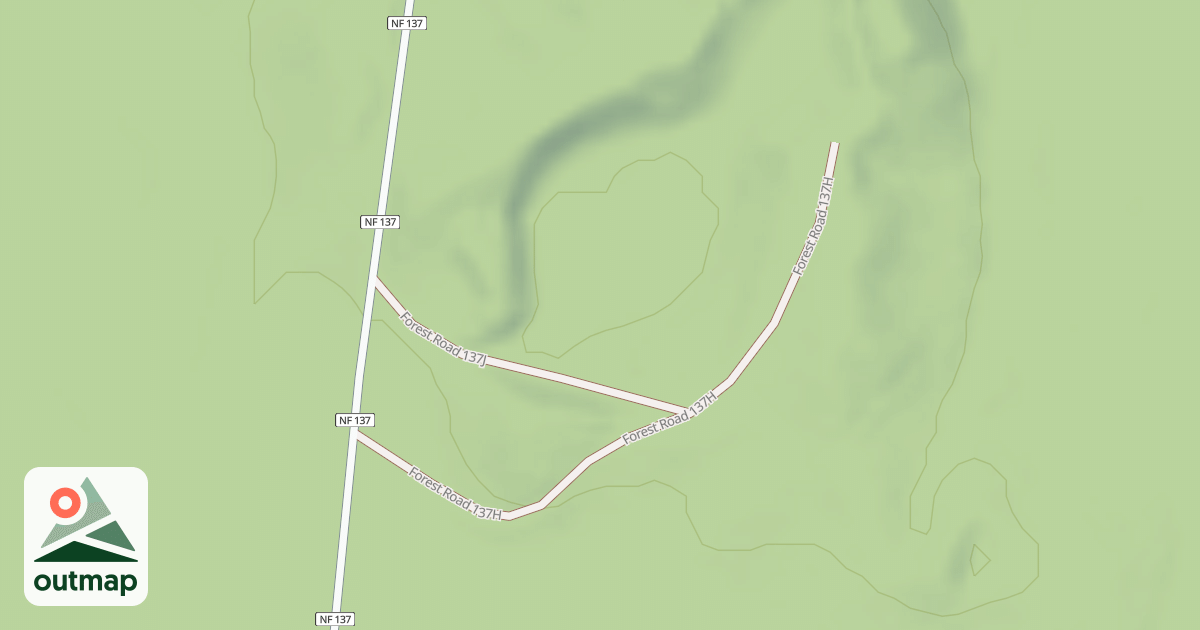 Map of FR 137H